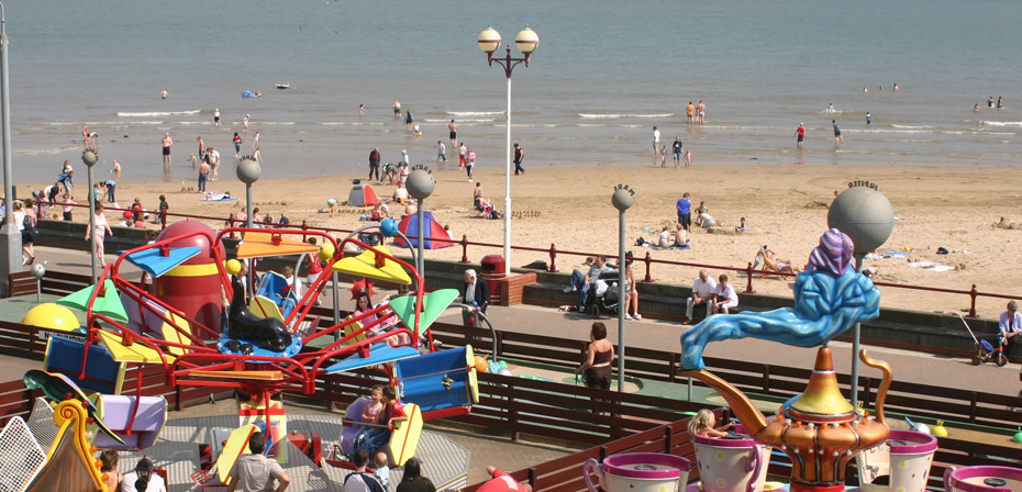 Great fun on Bridlington Beach